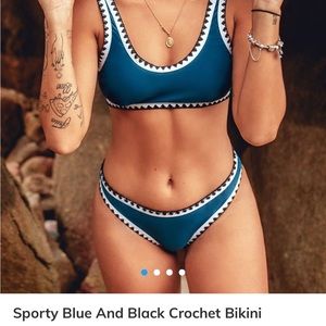 Cute sporty bikini💙🏝️👙